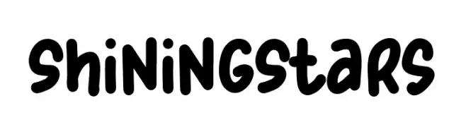Shining Stars  Fuentes Gratis Descargar