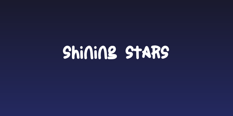 Shining Stars Social Header