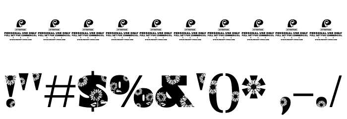 Shining Youth DEMO Font OTHER CHARS