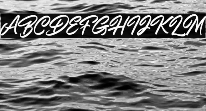 ShiningOnDemo Font examples