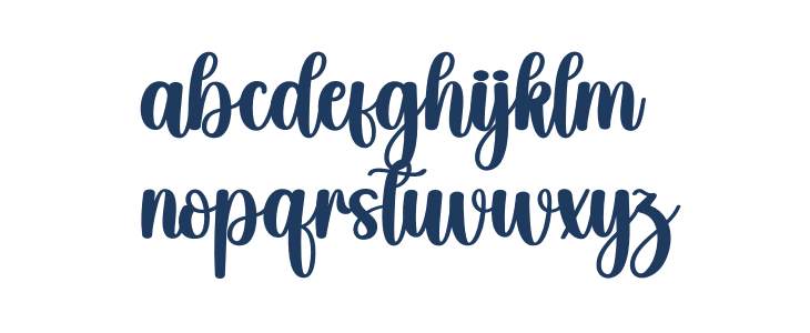 Shining Lowercase