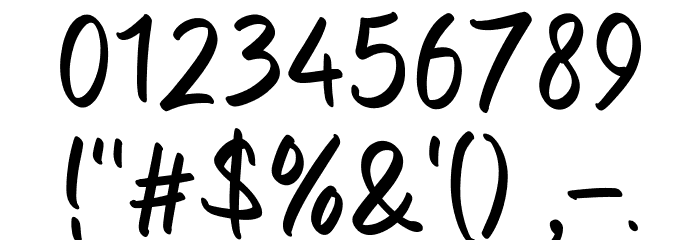 Shinlock Font OTHER CHARS