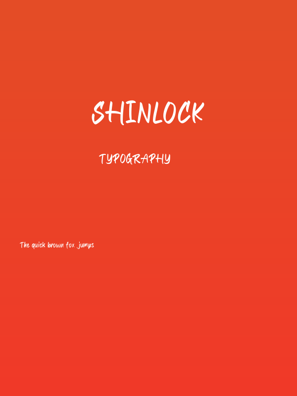 Shinlock Poster
