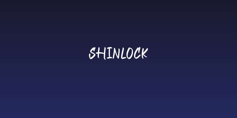 Shinlock Social Header