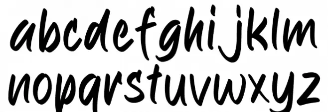 Shinlock خط أحرف صغيرة