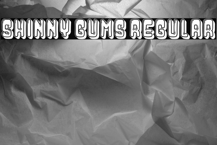 Shinny Gums Regular Example 2