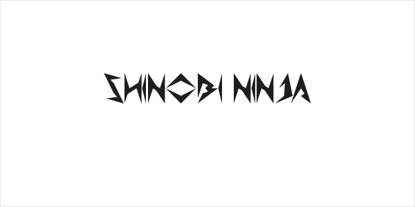Shinobi Ninja Logo