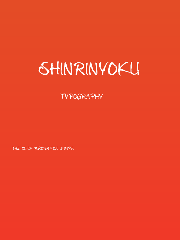 Shinrinyoku Poster