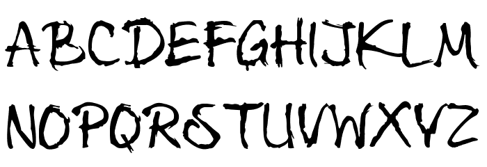 Shinrinyoku Font LOWERCASE