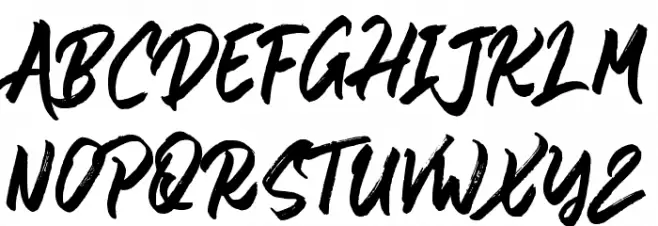 Shintaku Demo Font UPPERCASE