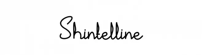 Shintelline  Скачать бесплатные шрифты