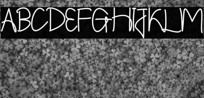 Shintelline Font examples