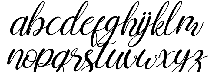 Shintia Italic Italic Font LOWERCASE