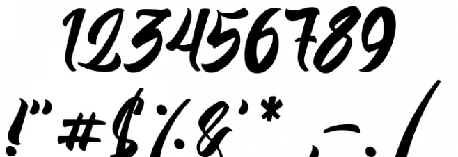 Shintonia Font OTHER CHARS