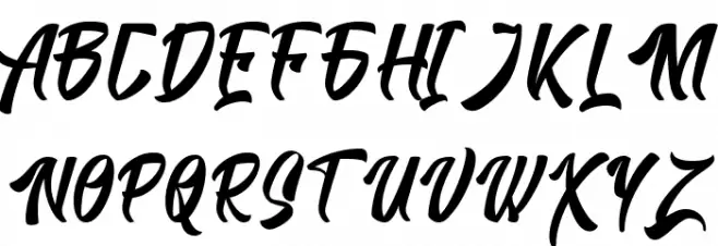 Shintonia Font Litere mari