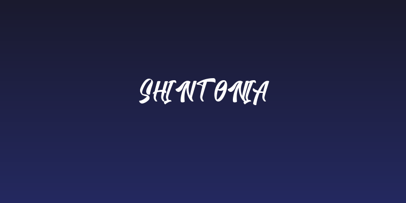 Shintonia Social Header