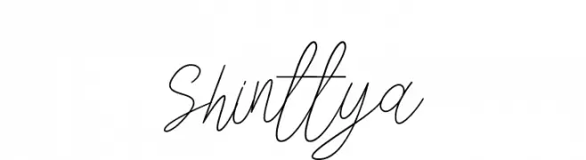 Shinttya  Frei Schriftart Herunterladen