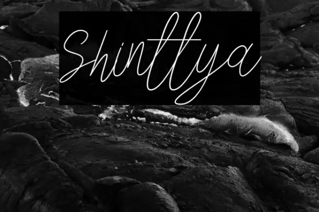 Shinttya Font examples
