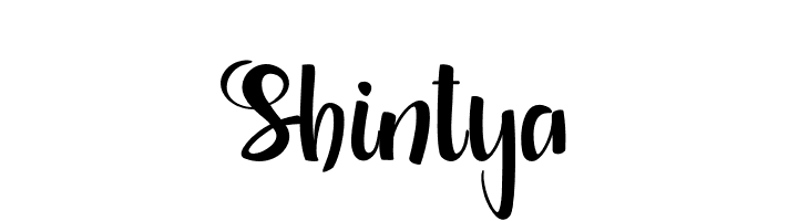 Shintya  नि: शुल्क फ़ॉन्ट्स डाउनलोड