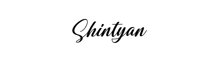 Shintyan  Fuentes Gratis Descargar