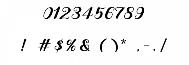 Shintyan Font OTHER CHARS