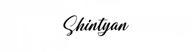 Shintyan  les polices de caractères gratuit tlcharger