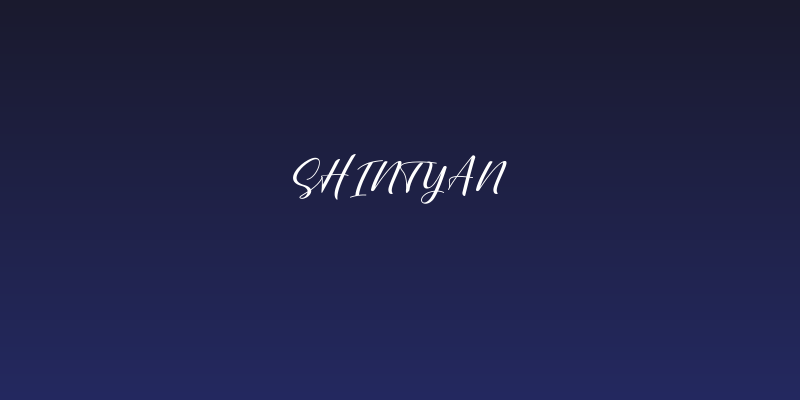 Shintyan Social Header