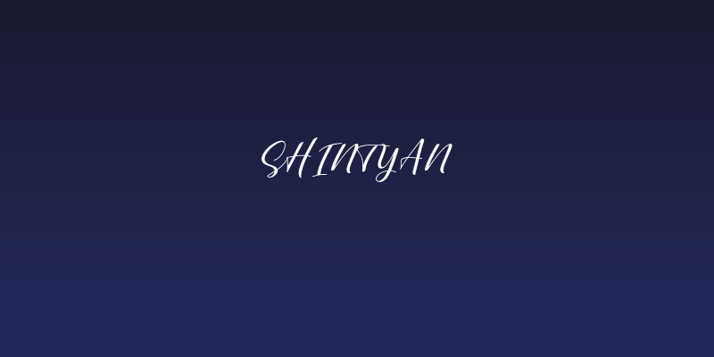 Shintyan Social Header