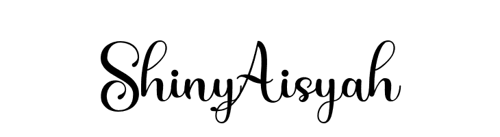 Shiny Aisyah  لخطوط تنزيل