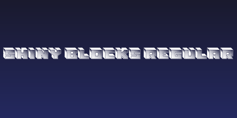 Shiny Blocks Regular Social Header