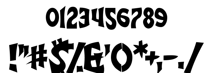 Shiny Eyes Font OTHER CHARS