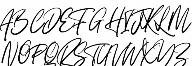 Shiny Hearts Schriftart Groß