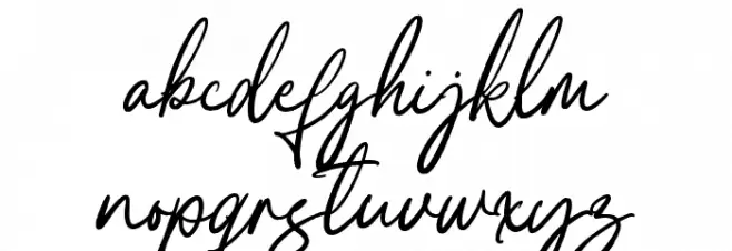 Shiny Hearts फ़ॉन्ट लोअरकेस