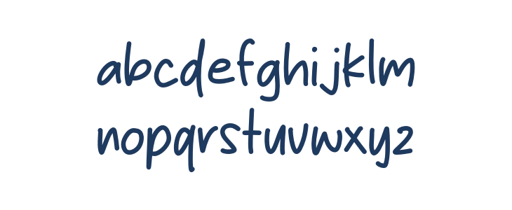 Shiny Retina Lowercase
