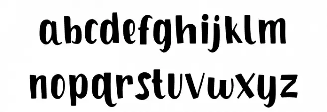 Shiny Unicorn - Personal Use Polices MINUSCULES