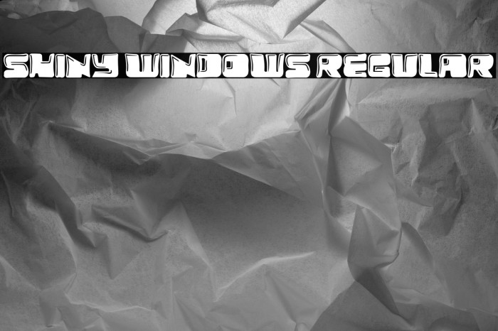 Shiny Windows Regular Example 2