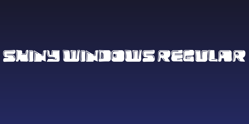 Shiny Windows Regular Social Header
