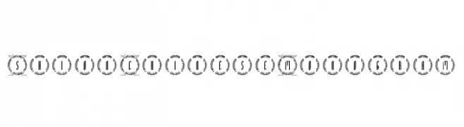 Shion Chinese Monogram  Fuentes Gratis Descargar