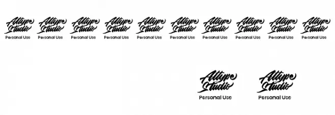 Shion Chinese Monogram Fuentes OTROS CHARS