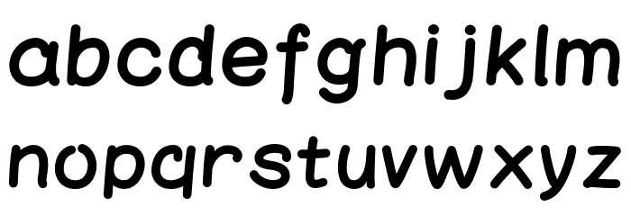 Shion Regular Font LOWERCASE