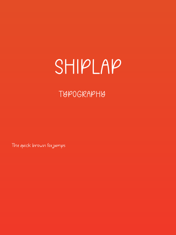 Shiplap Poster