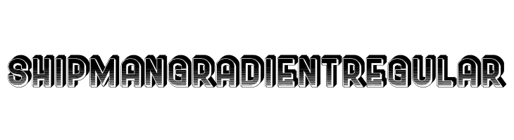 Shipman Gradient Regular  Frei Schriftart Herunterladen