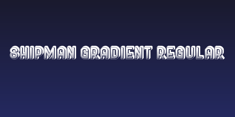 Shipman Gradient Regular Social Header