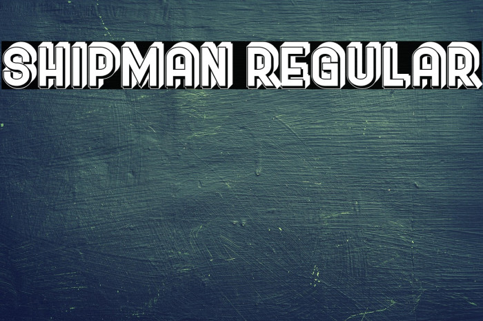 Shipman Regular Example 1