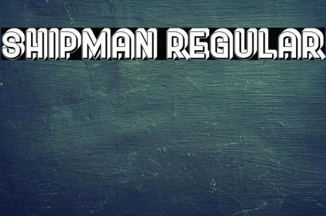 Shipman Regular Example 1