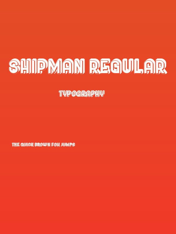 Shipman Regular Poster