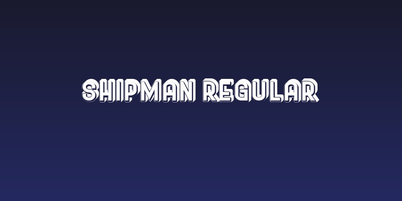 Shipman Regular Social Header