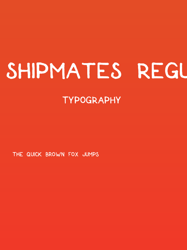 Shipmates Regular Poster