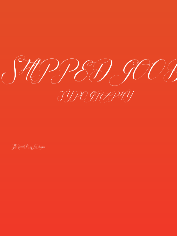 Shipped Goods 1 [Personal Use] Poster