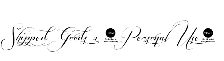 Shipped Goods 2 [Personal Use]  Descarca Fonturi Gratis